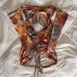 SHEIN multi colored mini dress